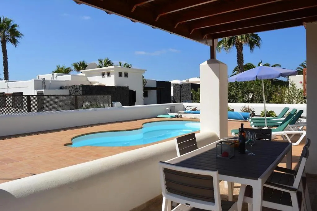 Private Villa With Pool Faro Park Playa Blanca  Spain